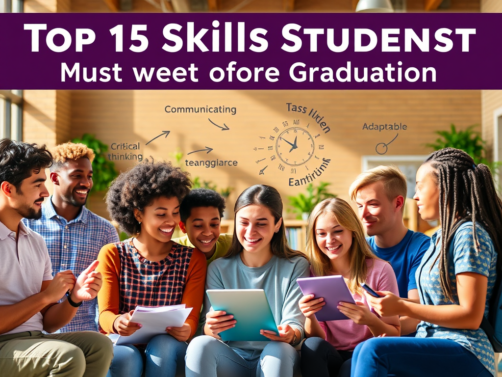 Top 15 Skills Students Must Master Before Graduation
