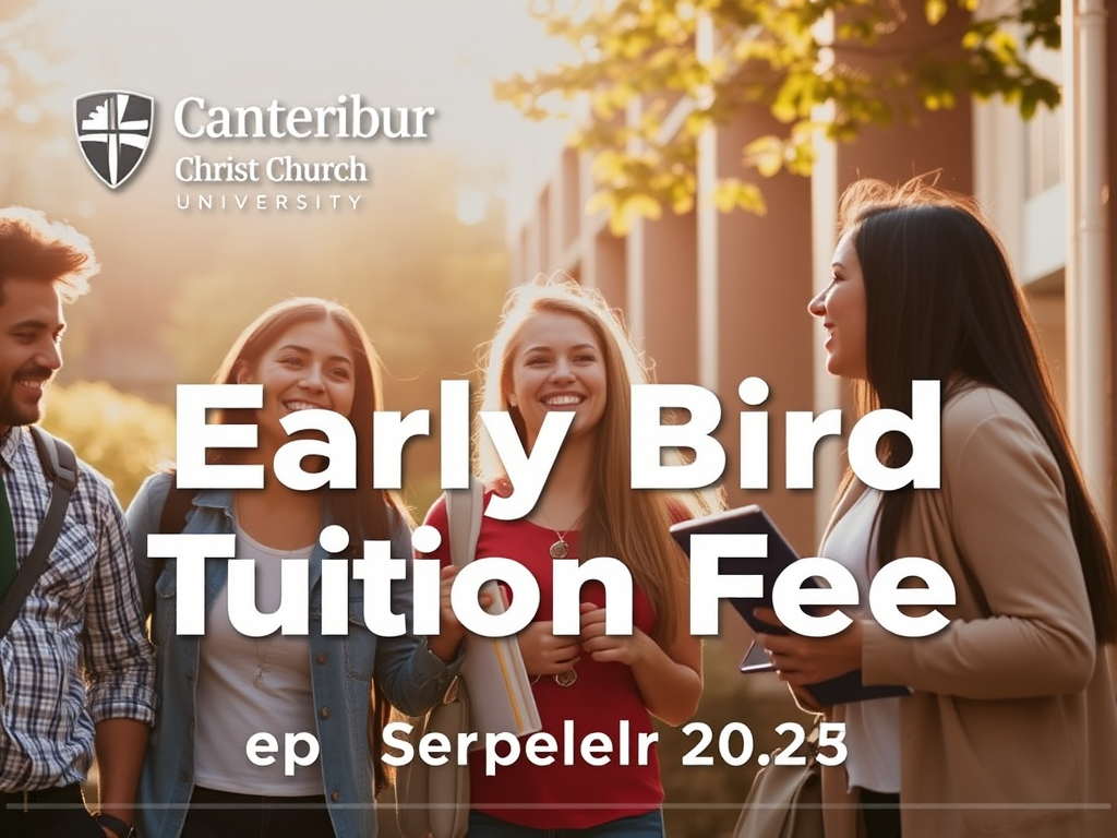 CCCU Early Bird Discount: Save Up to £1000 on Tuition Fees